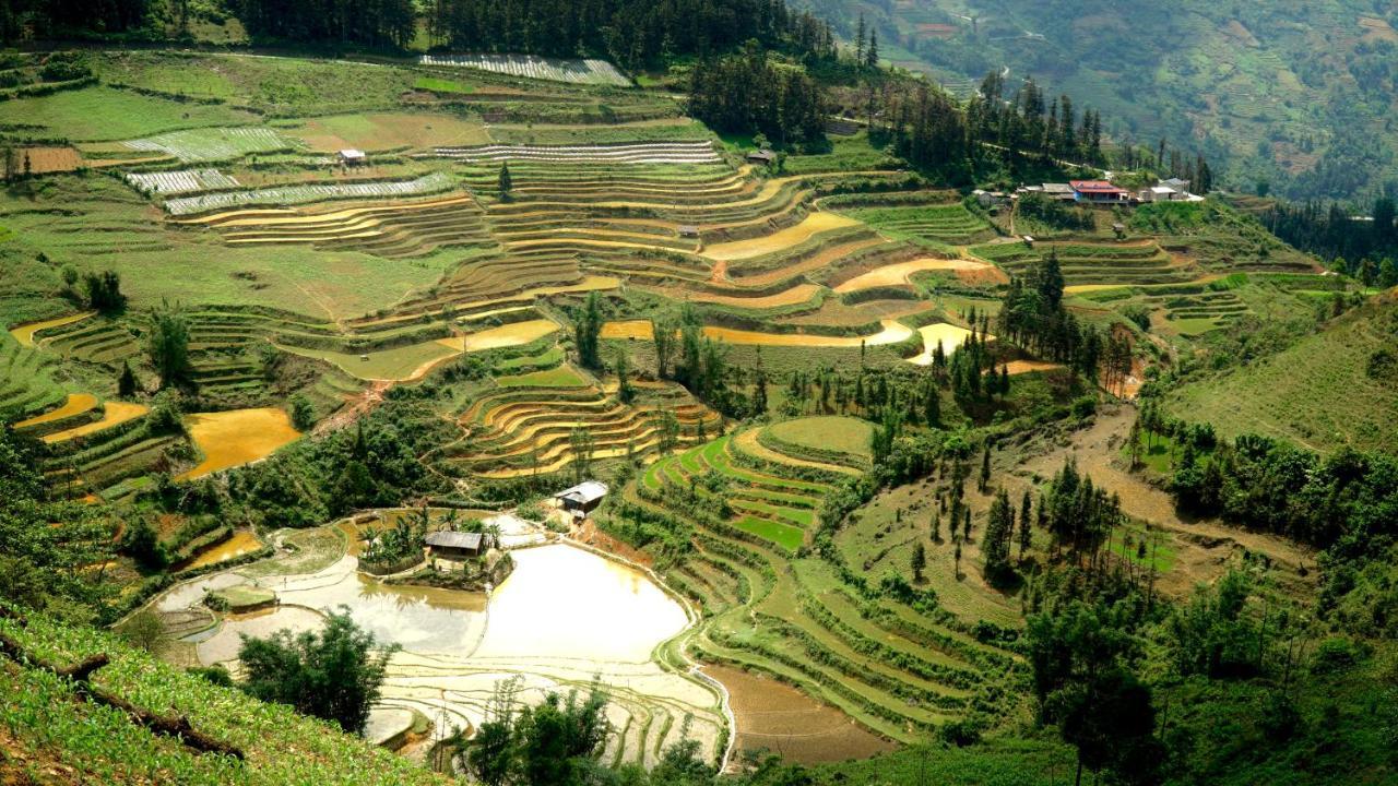 Nobita Homestay Bac Ha Buitenkant foto