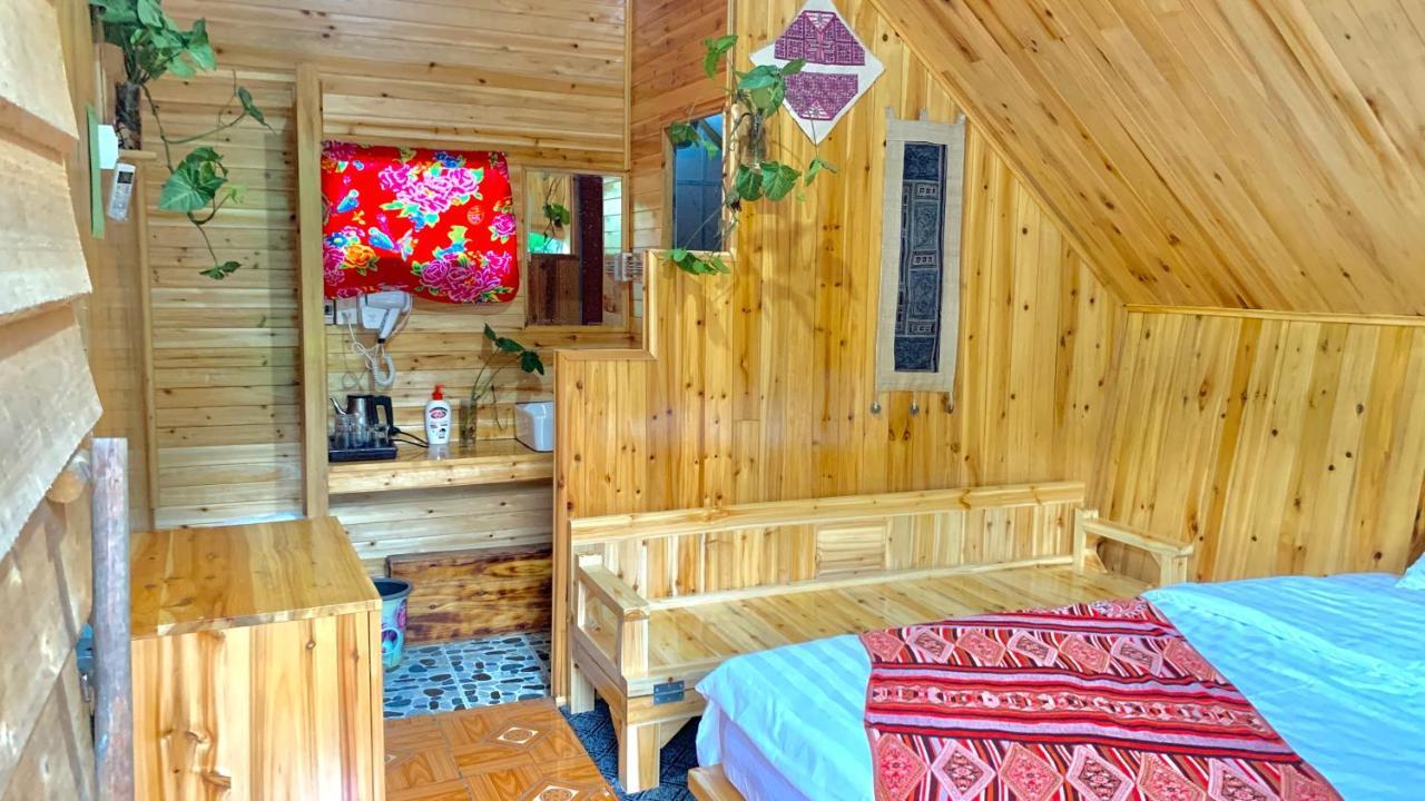 Nobita Homestay Bac Ha Buitenkant foto