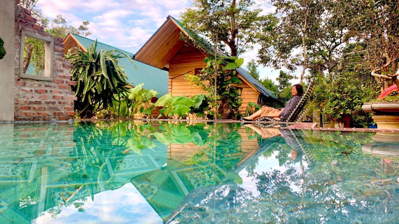 Nobita Homestay Bac Ha Buitenkant foto