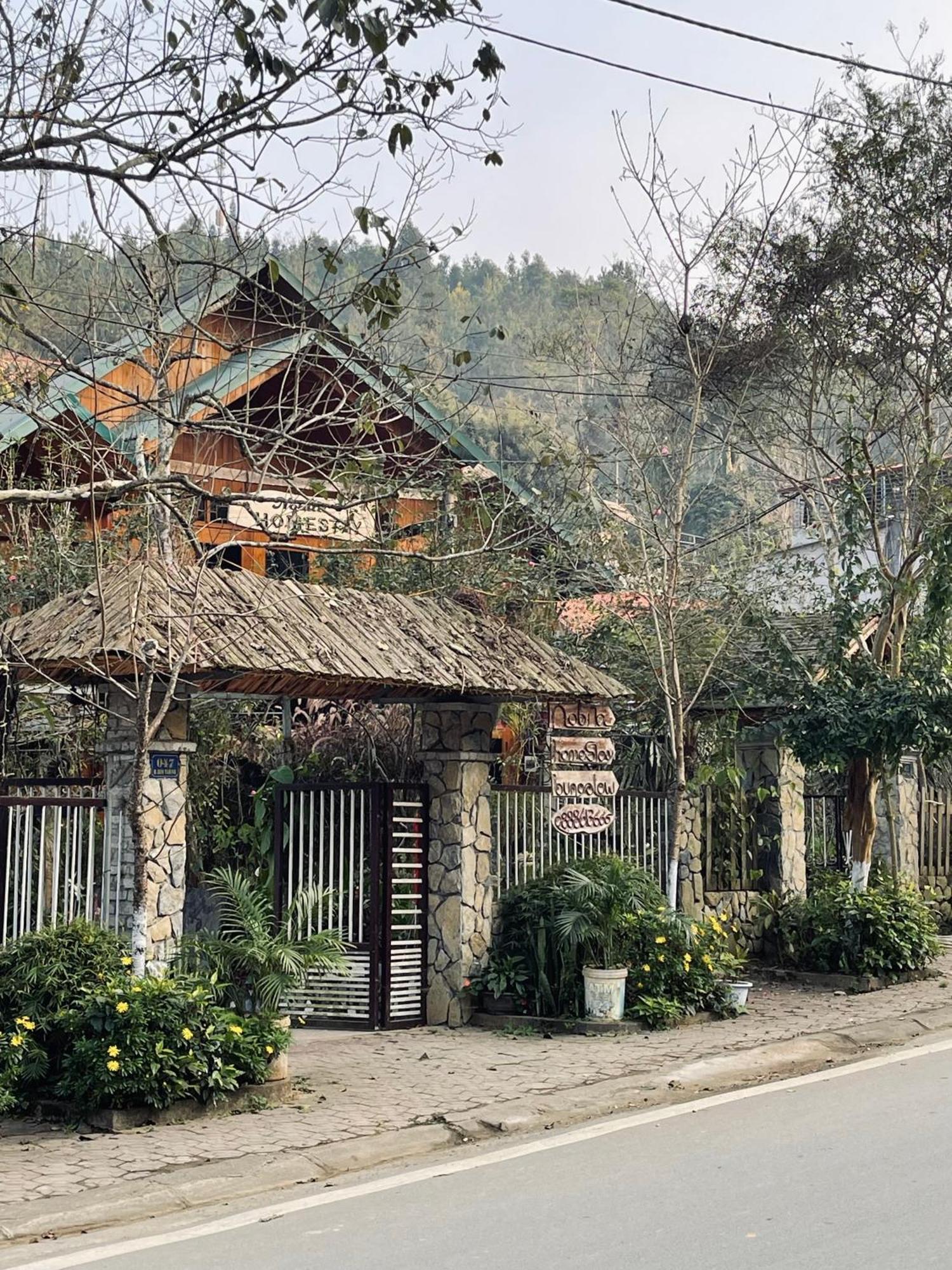 Nobita Homestay Bac Ha Buitenkant foto
