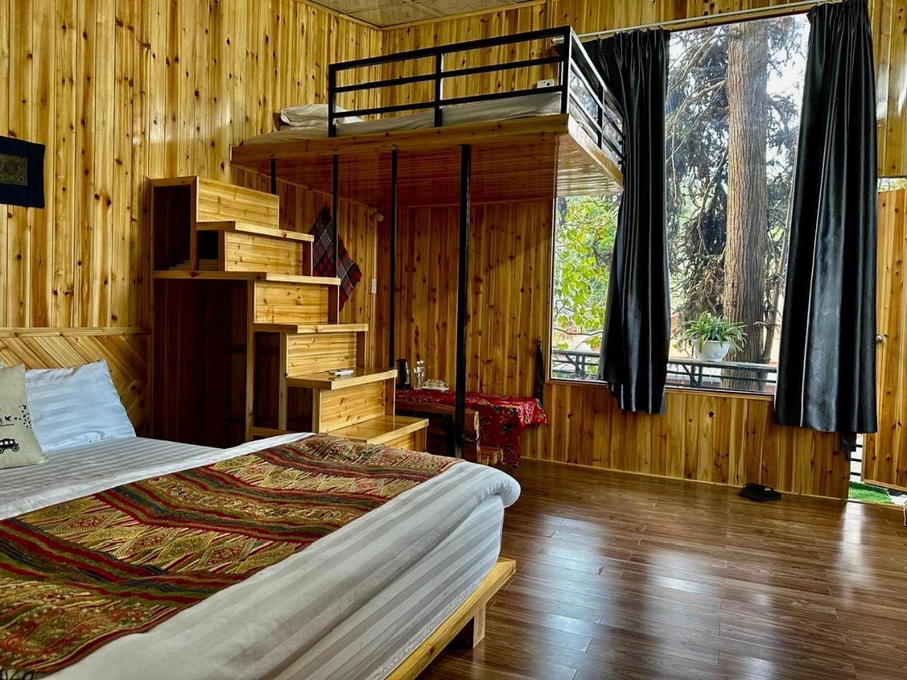 Nobita Homestay Bac Ha Buitenkant foto