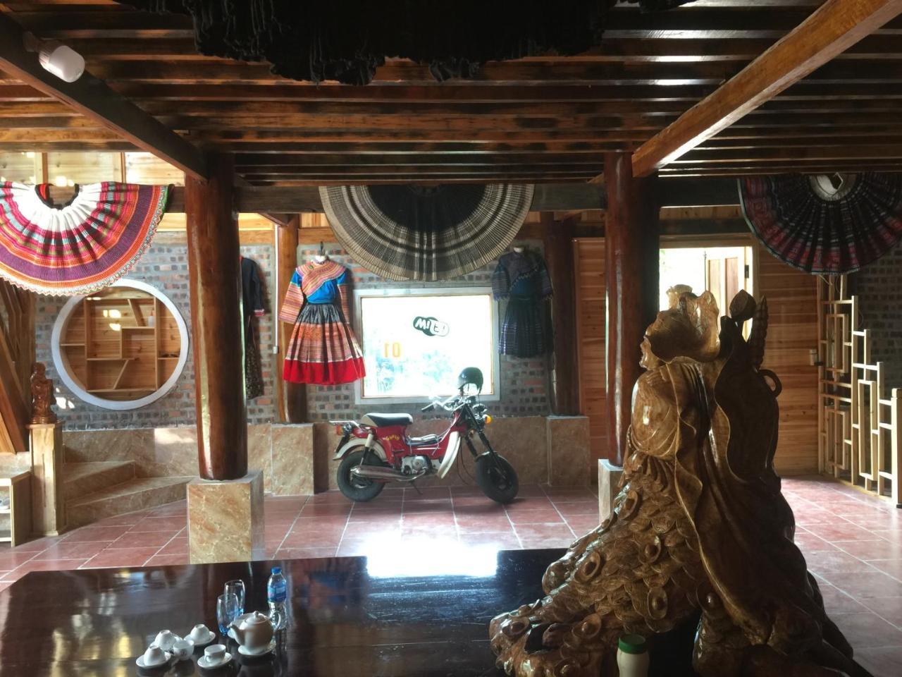 Nobita Homestay Bac Ha Buitenkant foto