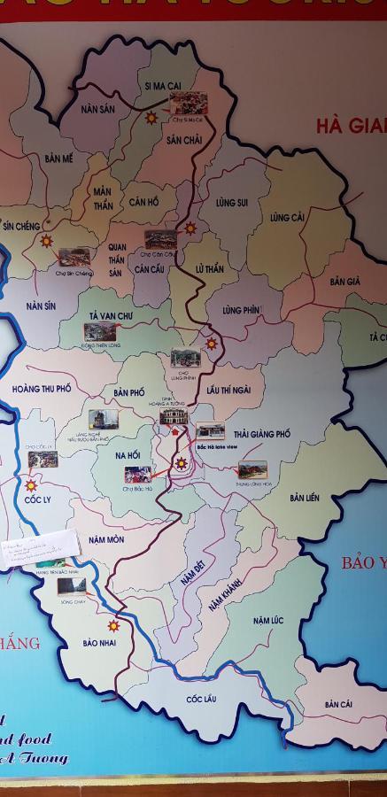 Nobita Homestay Bac Ha Buitenkant foto